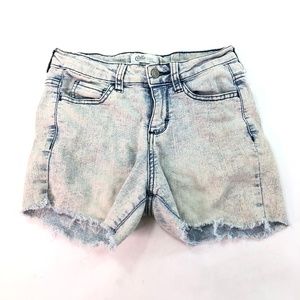 Hello Jeans Distressed Cut-Off Shorts Sz 3 O110